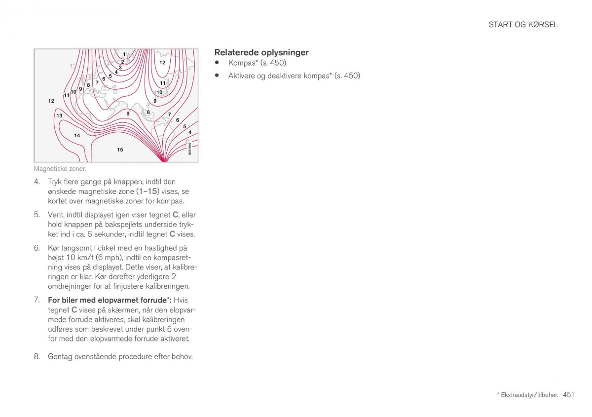 Volvo XC40 Bilens instruktionsbog / page 453