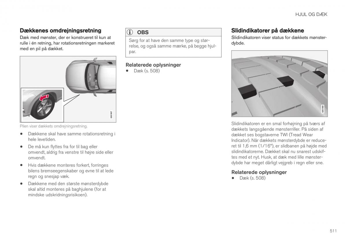 Volvo XC40 Bilens instruktionsbog / page 513