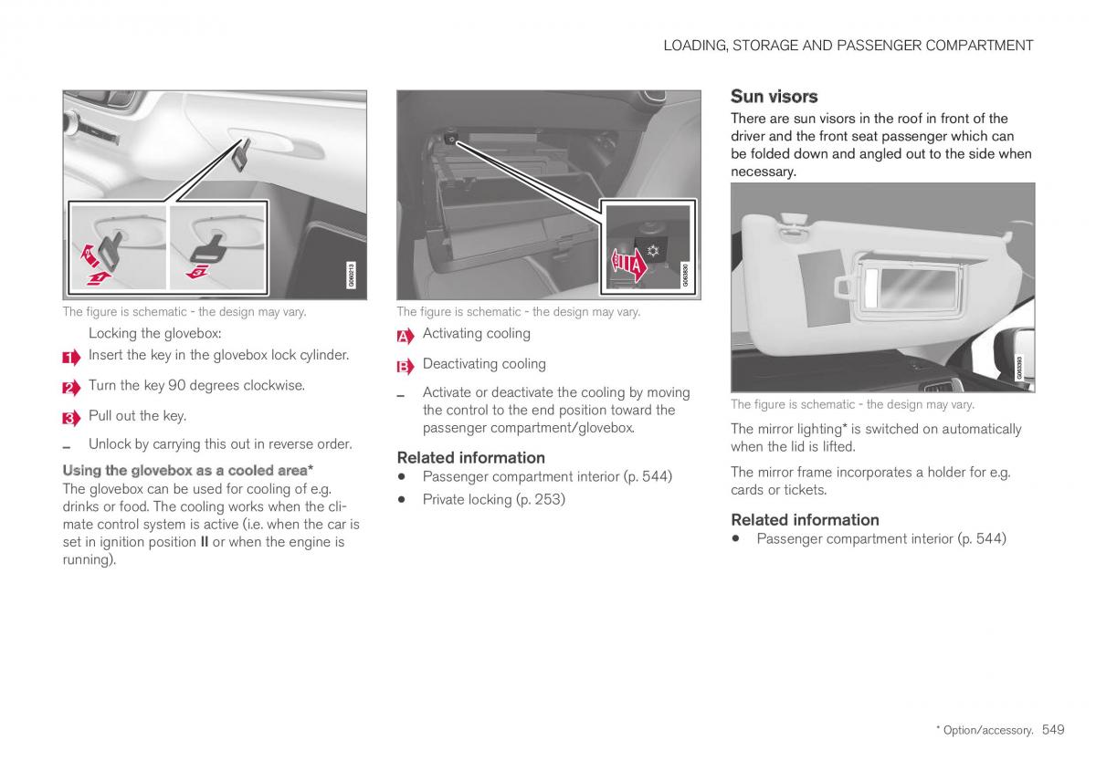 Volvo XC40 owners manual / page 551