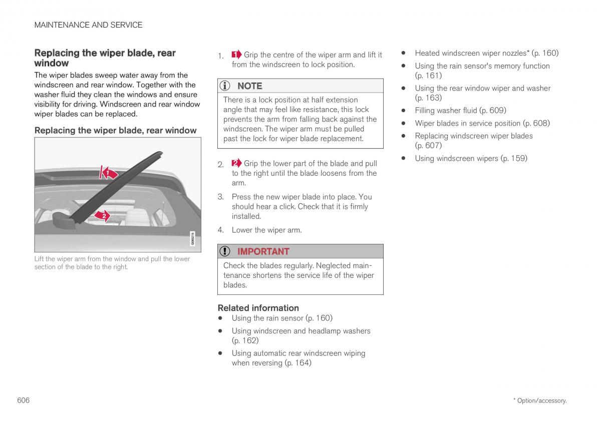 Volvo XC40 owners manual / page 608