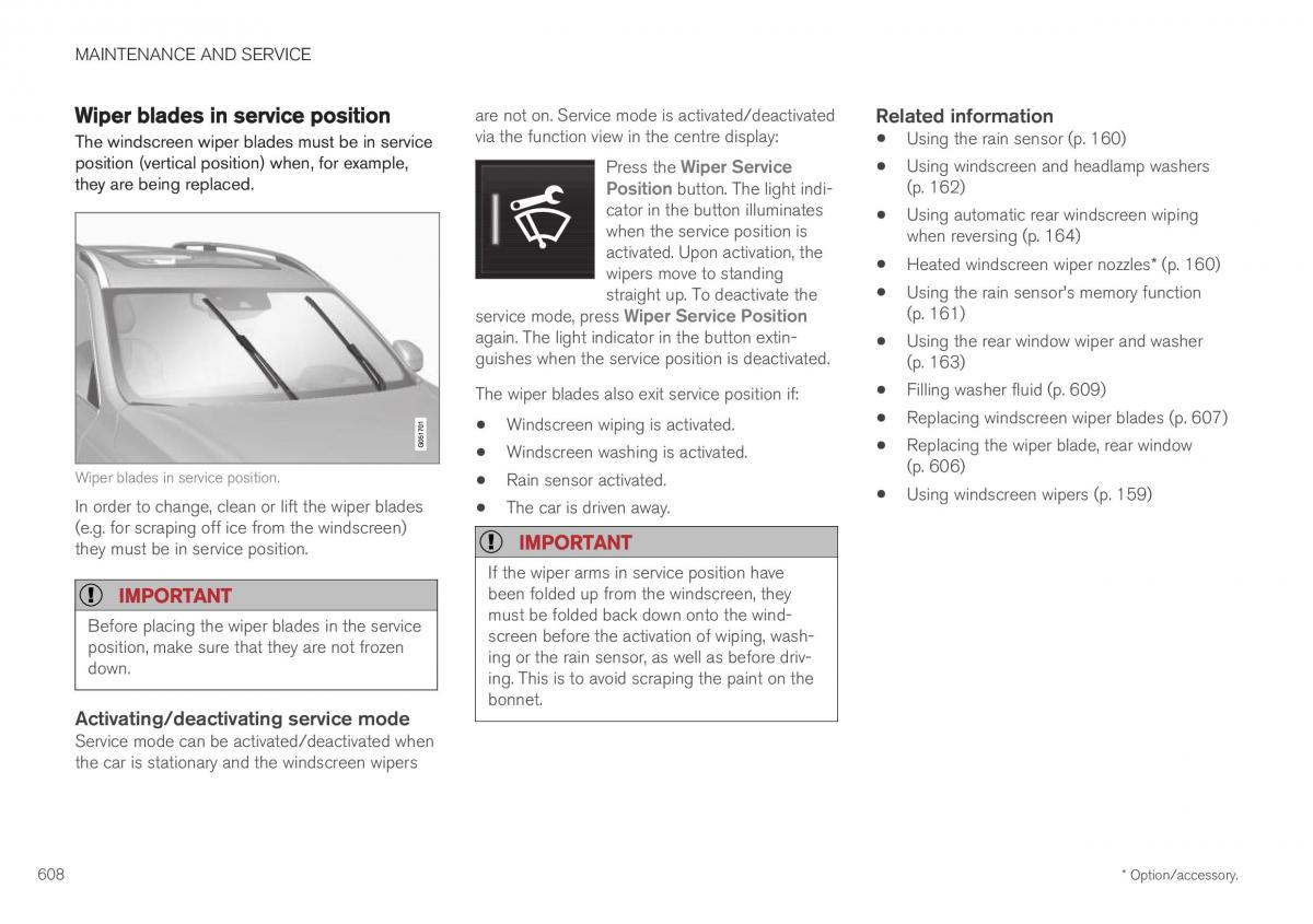 Volvo XC40 owners manual / page 610