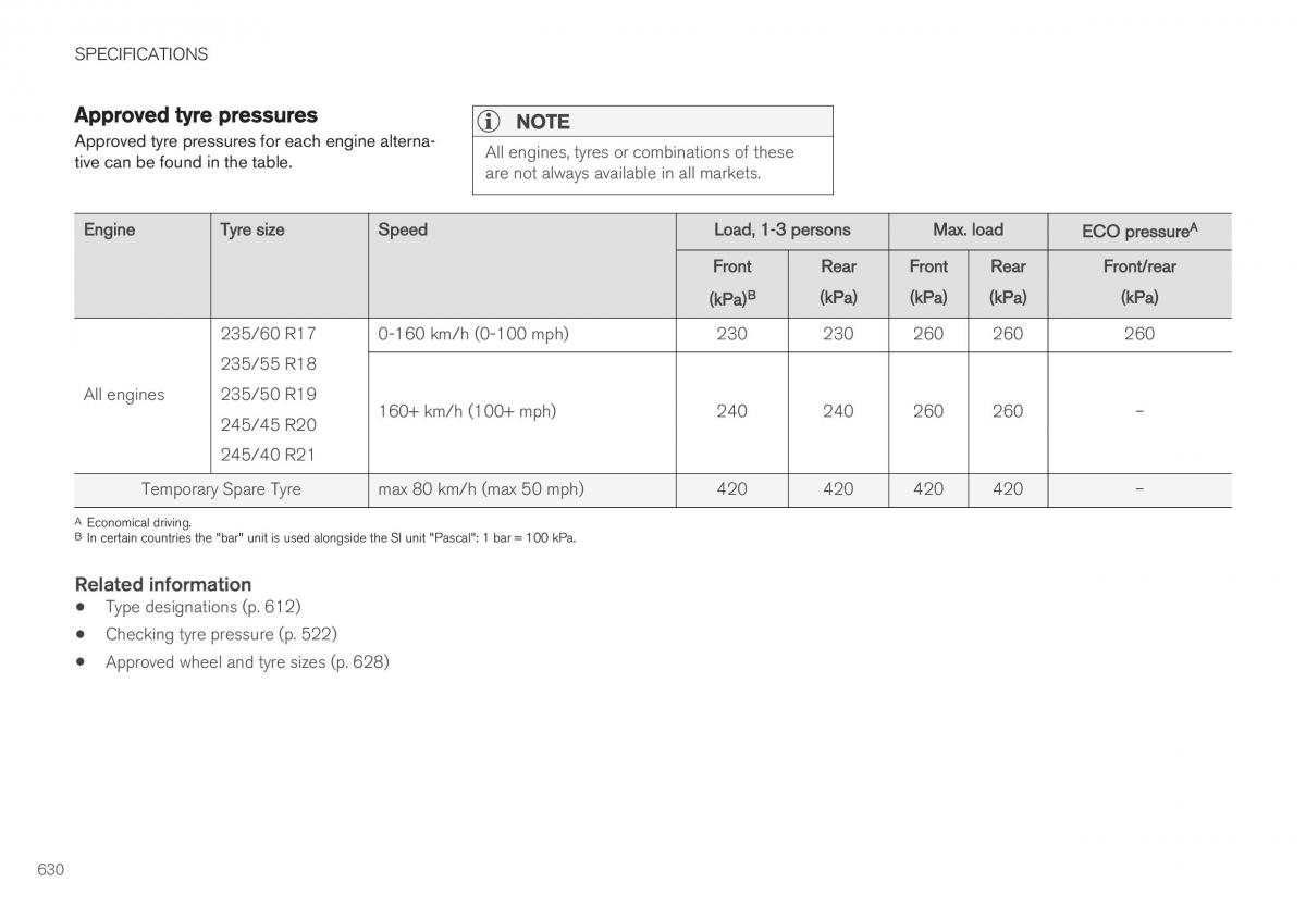 Volvo XC40 owners manual / page 632