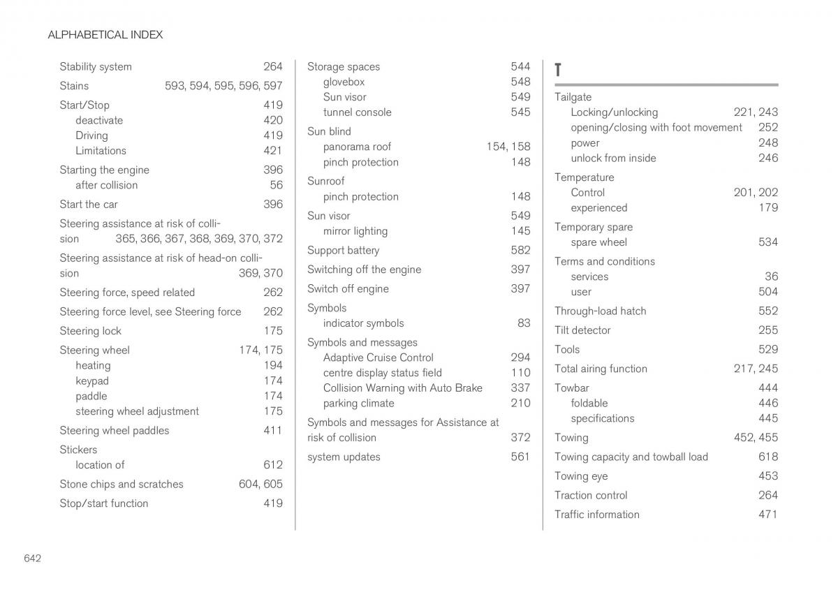 Volvo XC40 owners manual / page 644