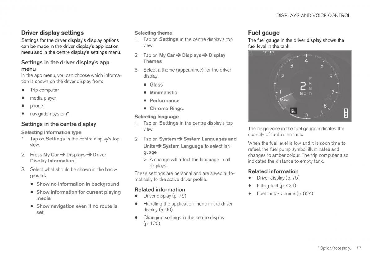 Volvo XC40 owners manual / page 79