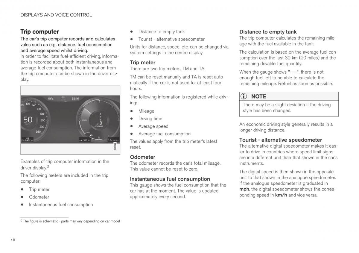 Volvo XC40 owners manual / page 80