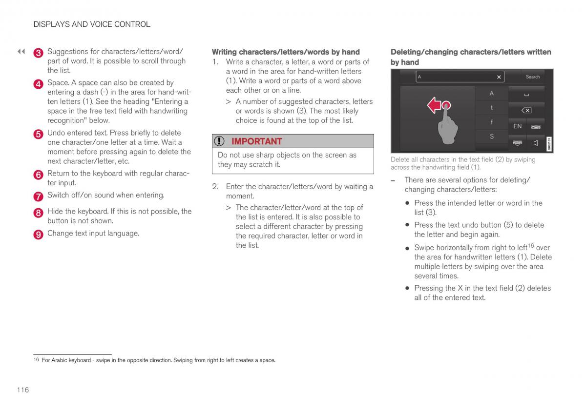 Volvo XC40 owners manual / page 118