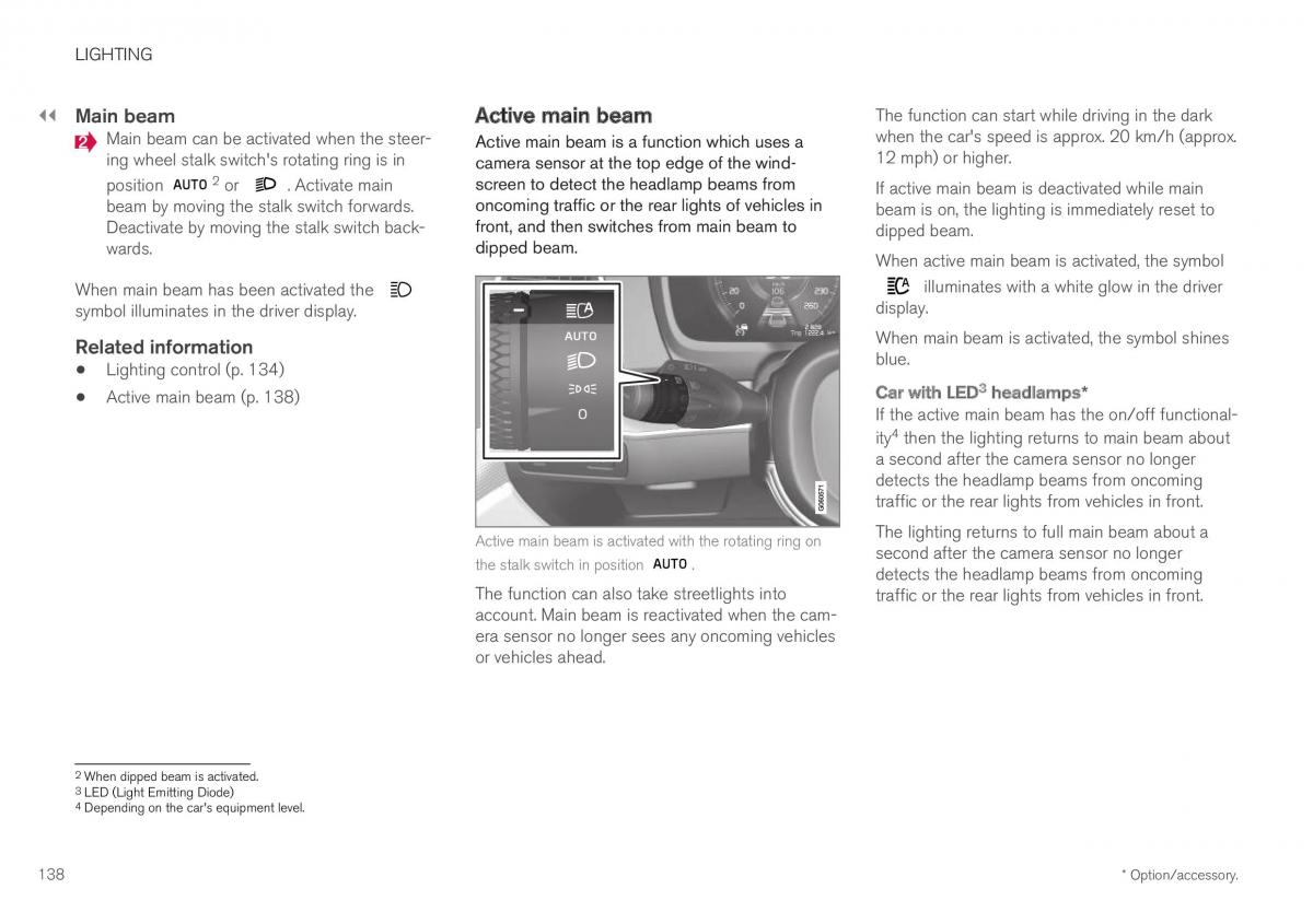 Volvo XC40 owners manual / page 140