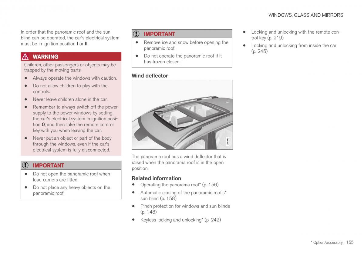 Volvo XC40 owners manual / page 157