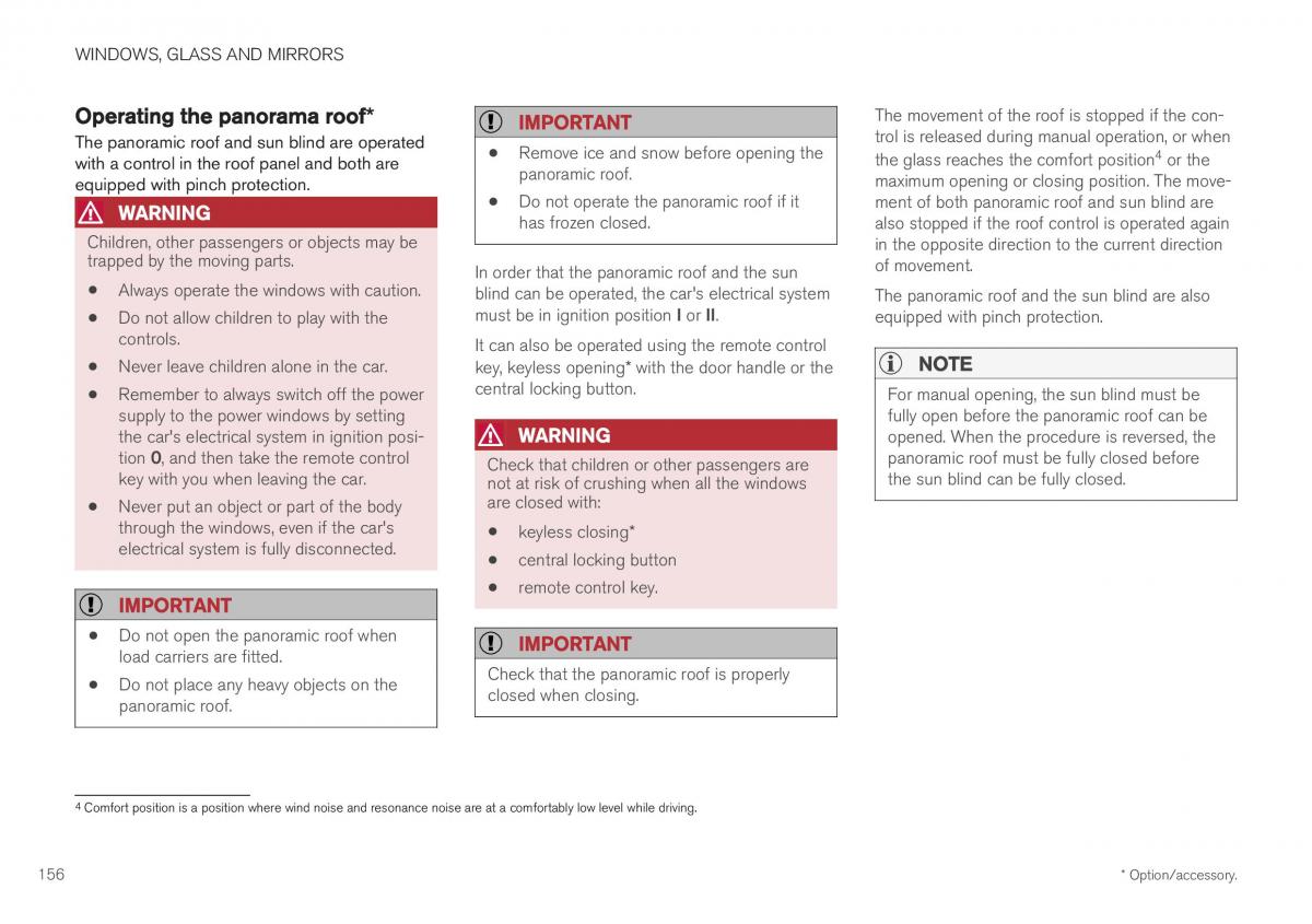 Volvo XC40 owners manual / page 158