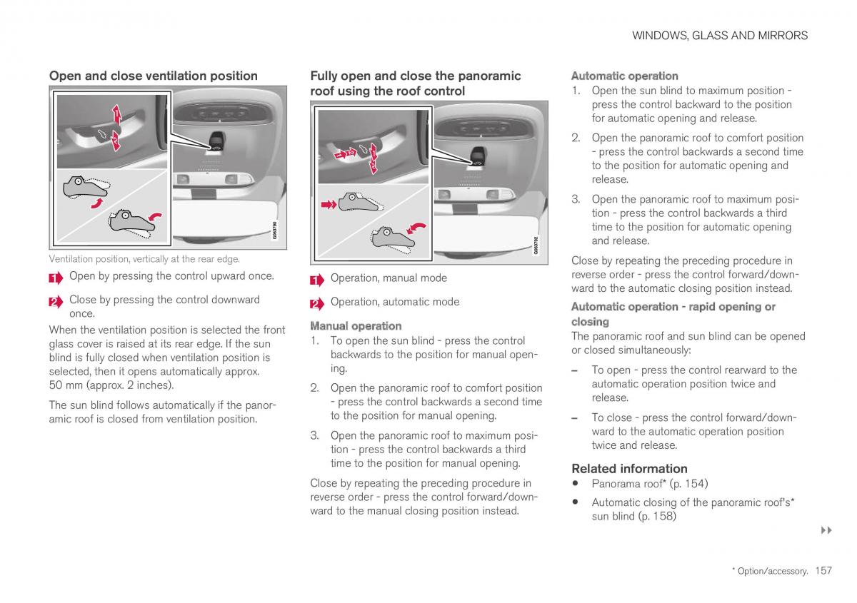 Volvo XC40 owners manual / page 159