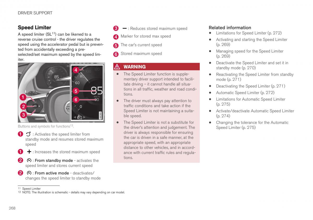 Volvo XC40 owners manual / page 270