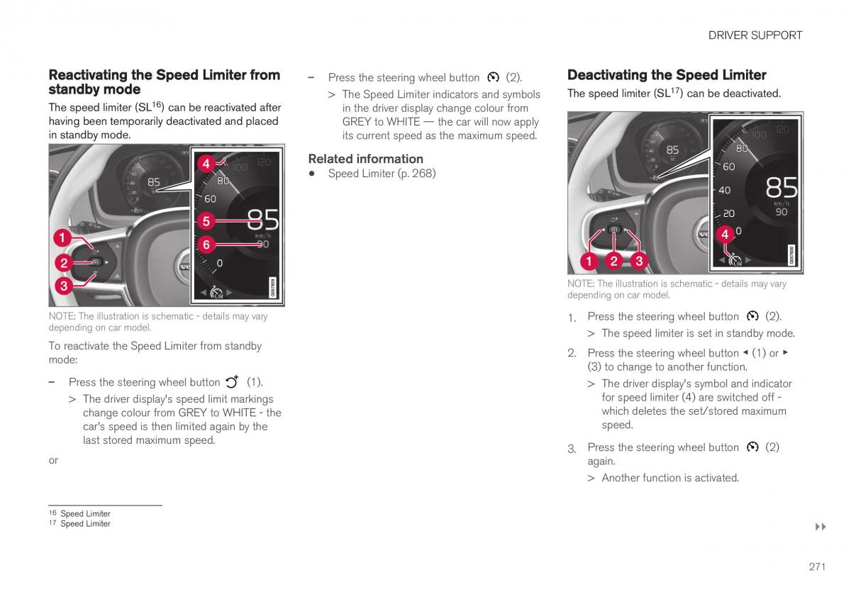 Volvo XC40 owners manual / page 273