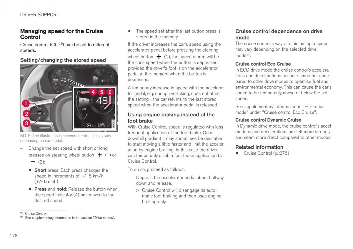 Volvo XC40 owners manual / page 280