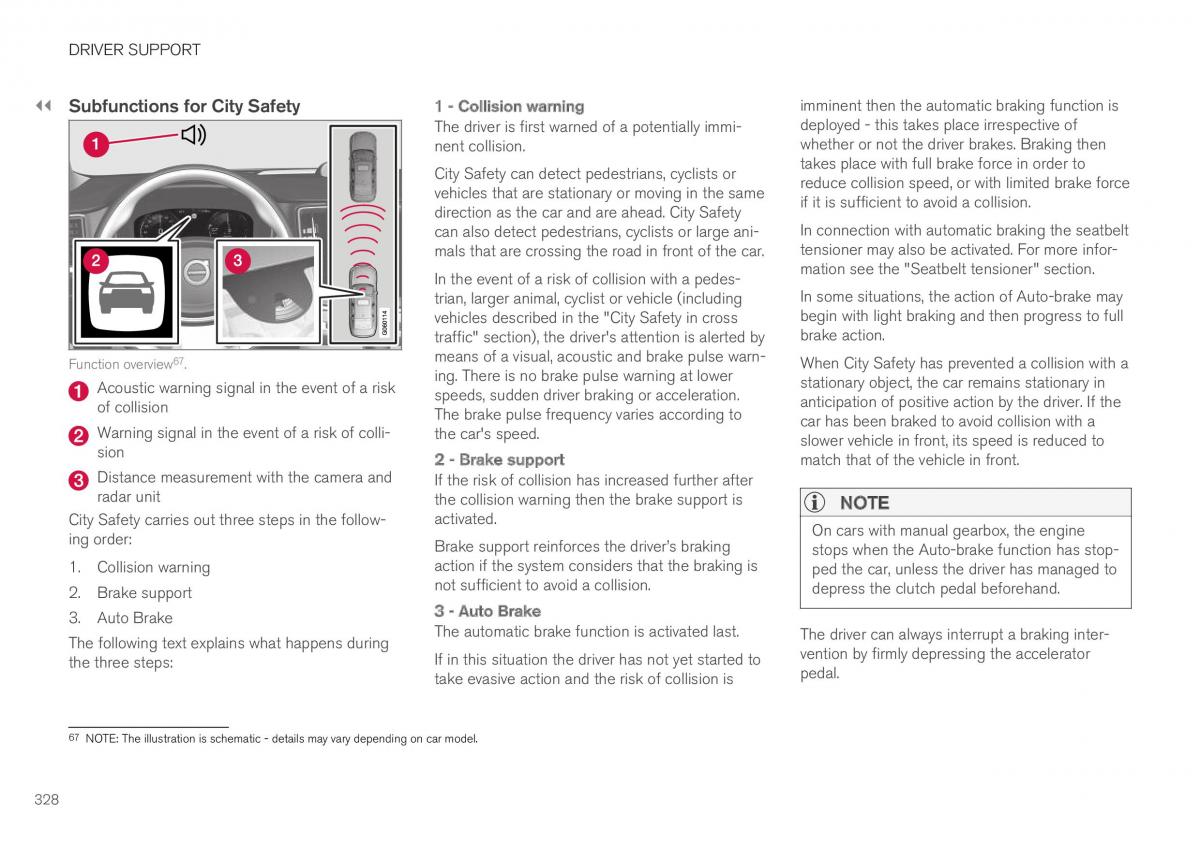 Volvo XC40 owners manual / page 330