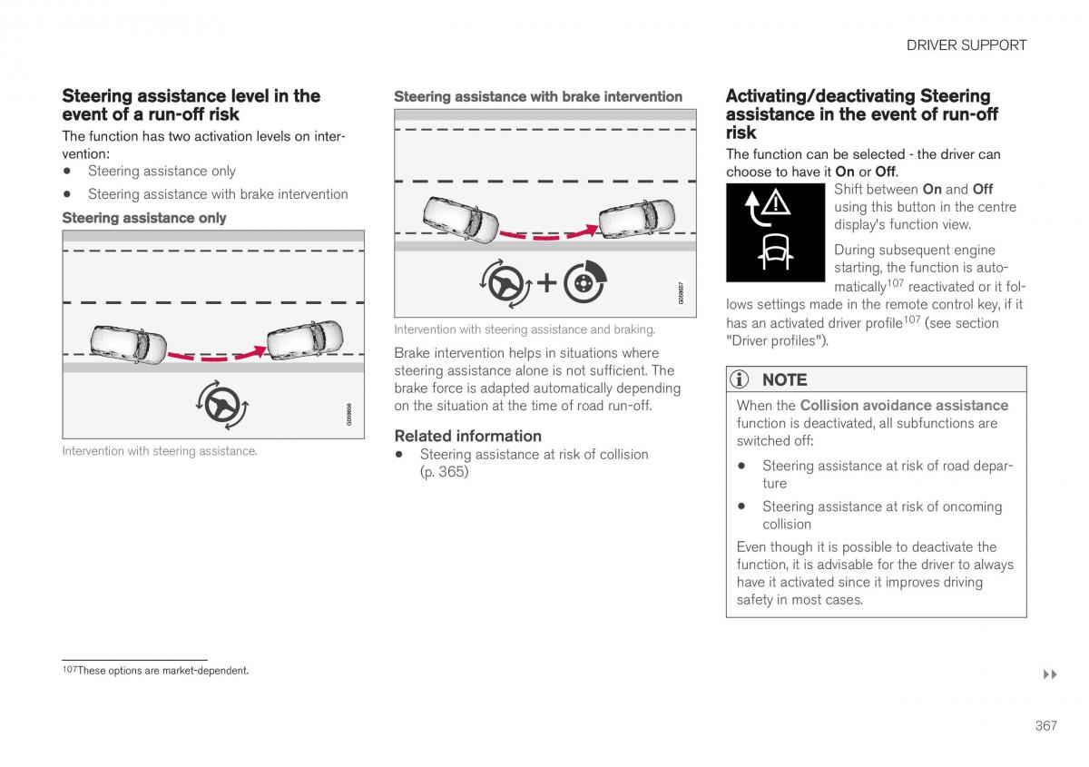 Volvo XC40 owners manual / page 369