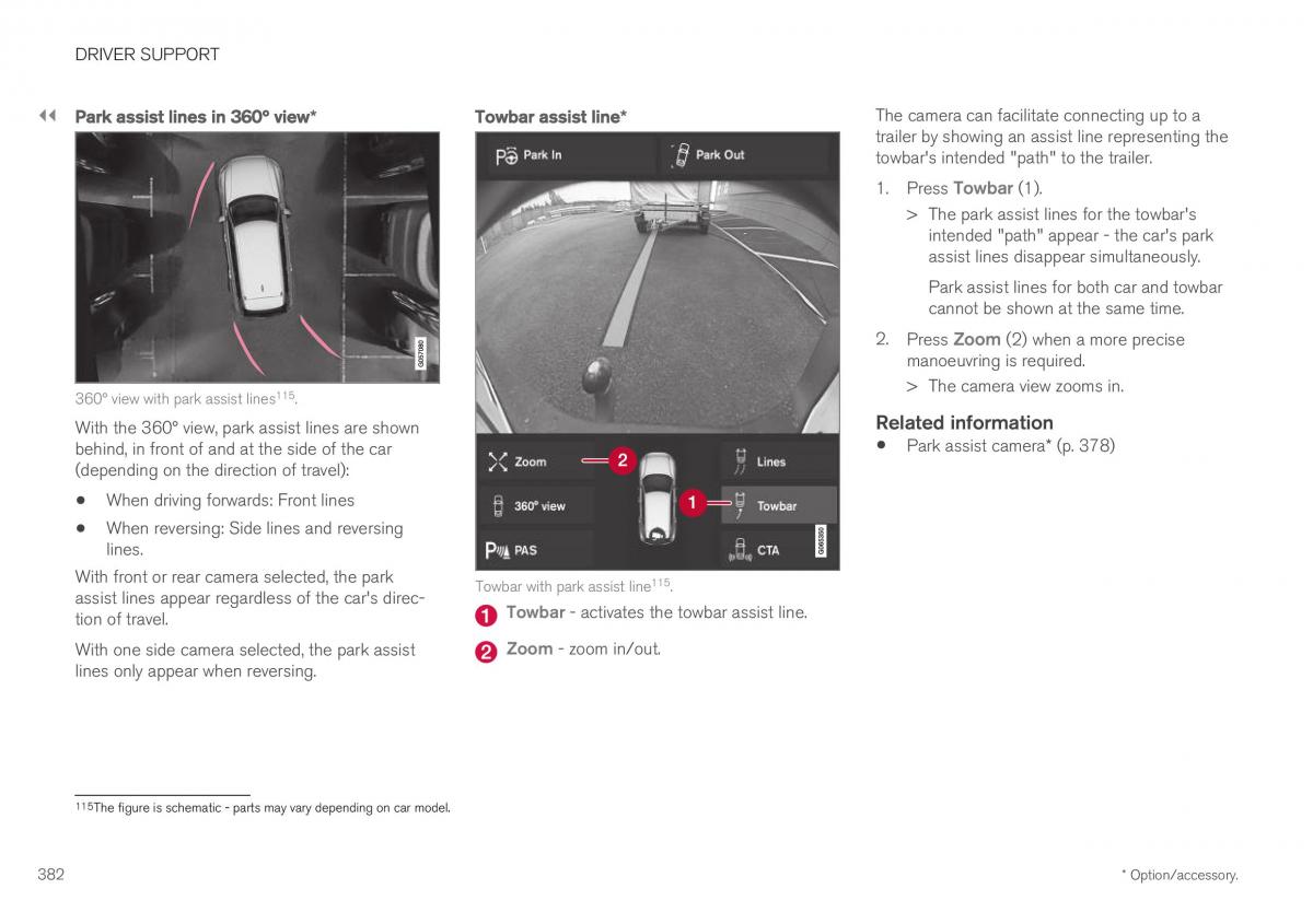 Volvo XC40 owners manual / page 384