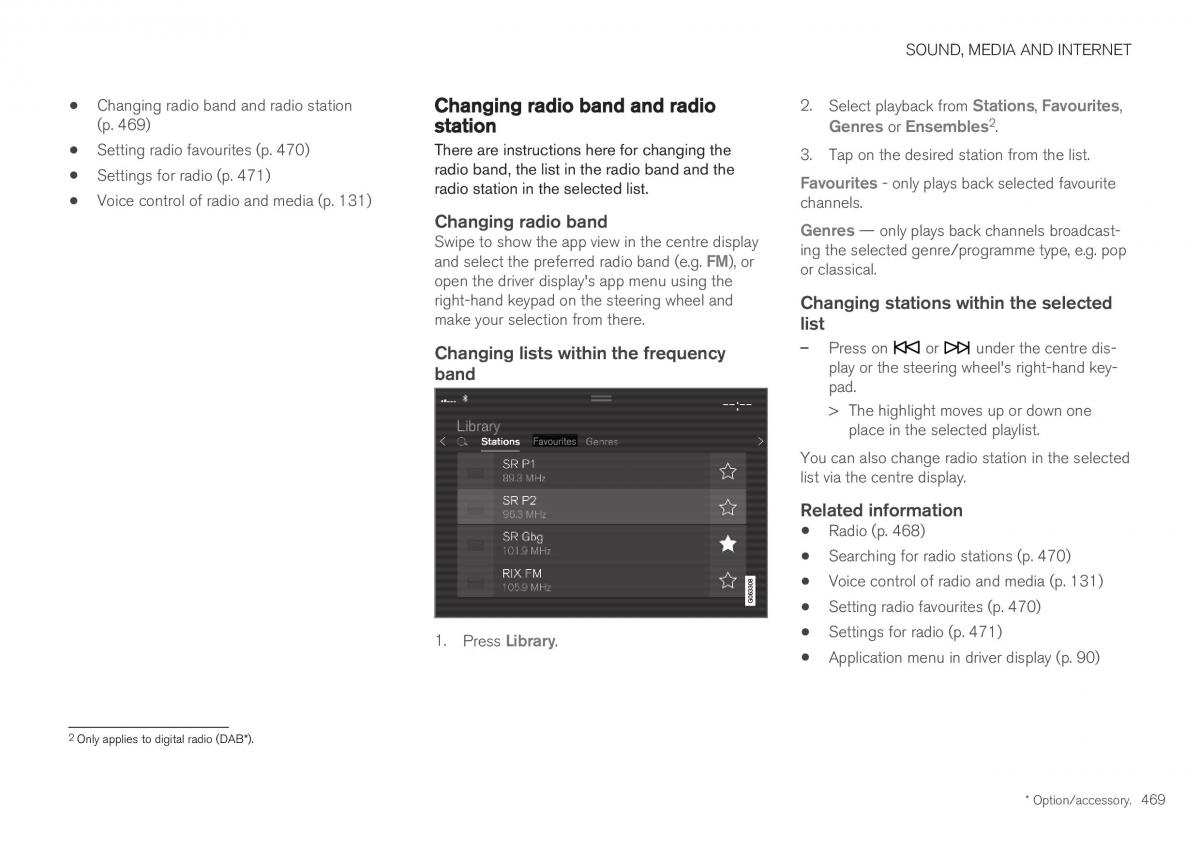 Volvo XC40 owners manual / page 471