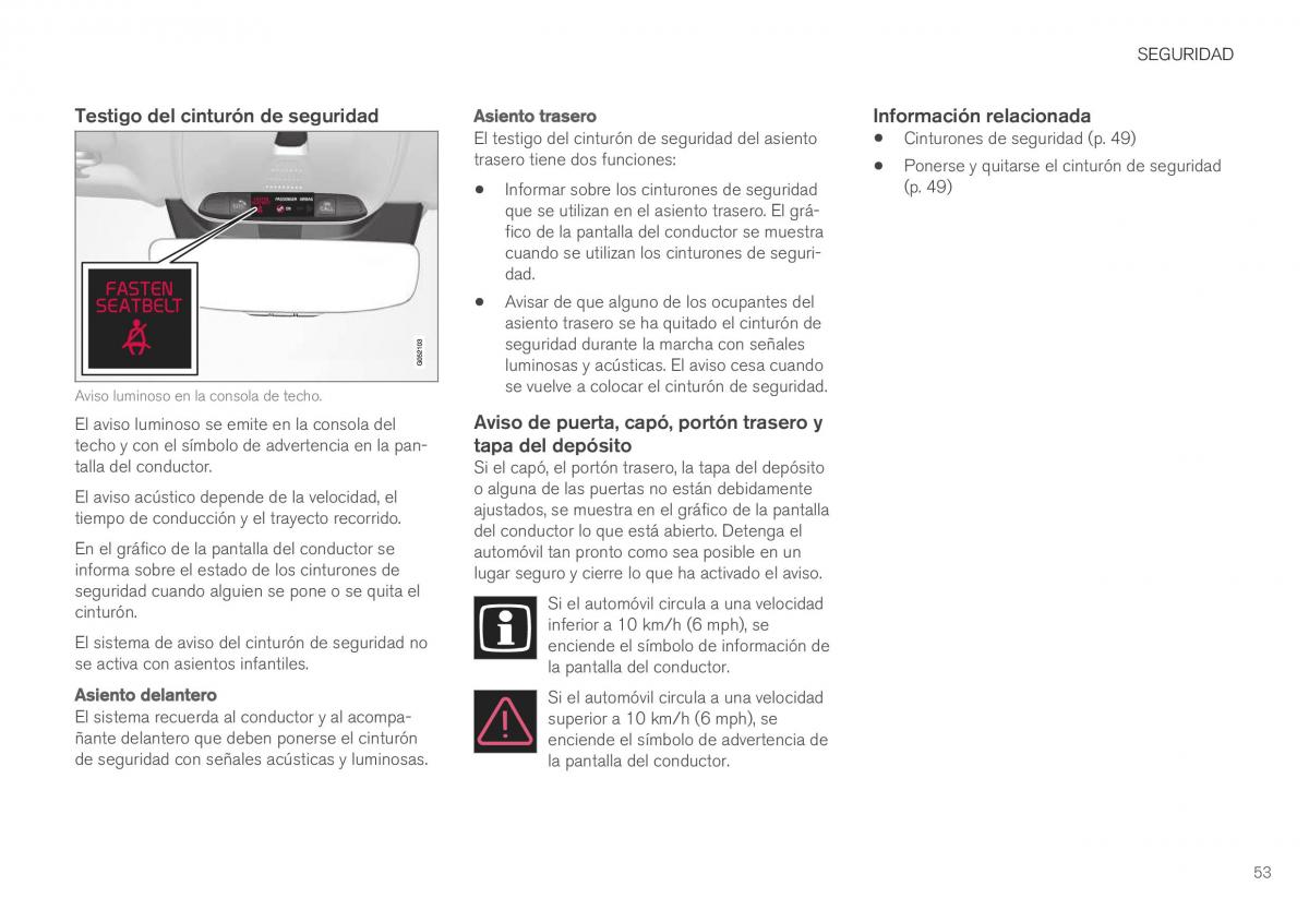 Volvo XC40 manual del propietario / page 55