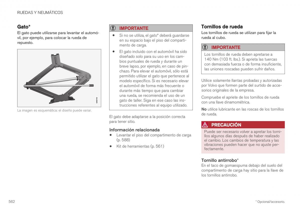 Volvo XC40 manual del propietario / page 564