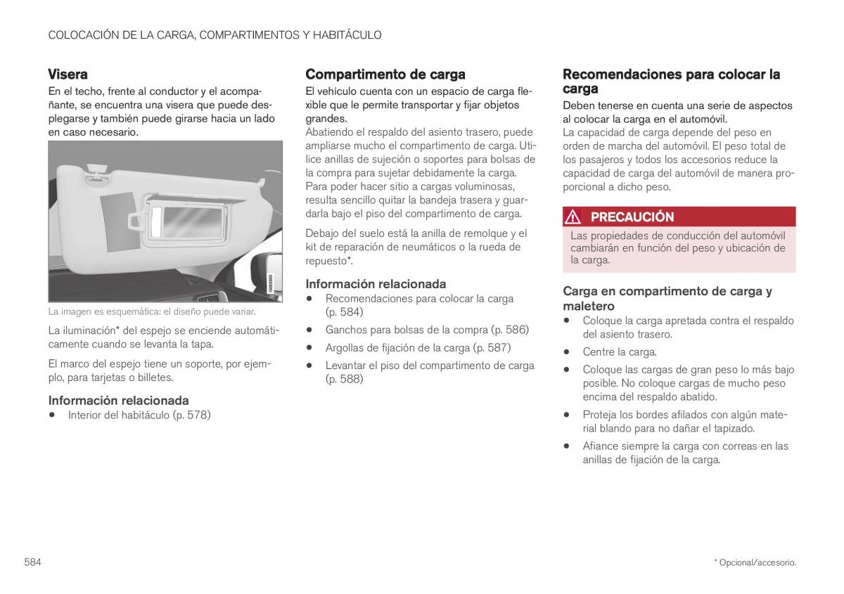 Volvo XC40 manual del propietario / page 586