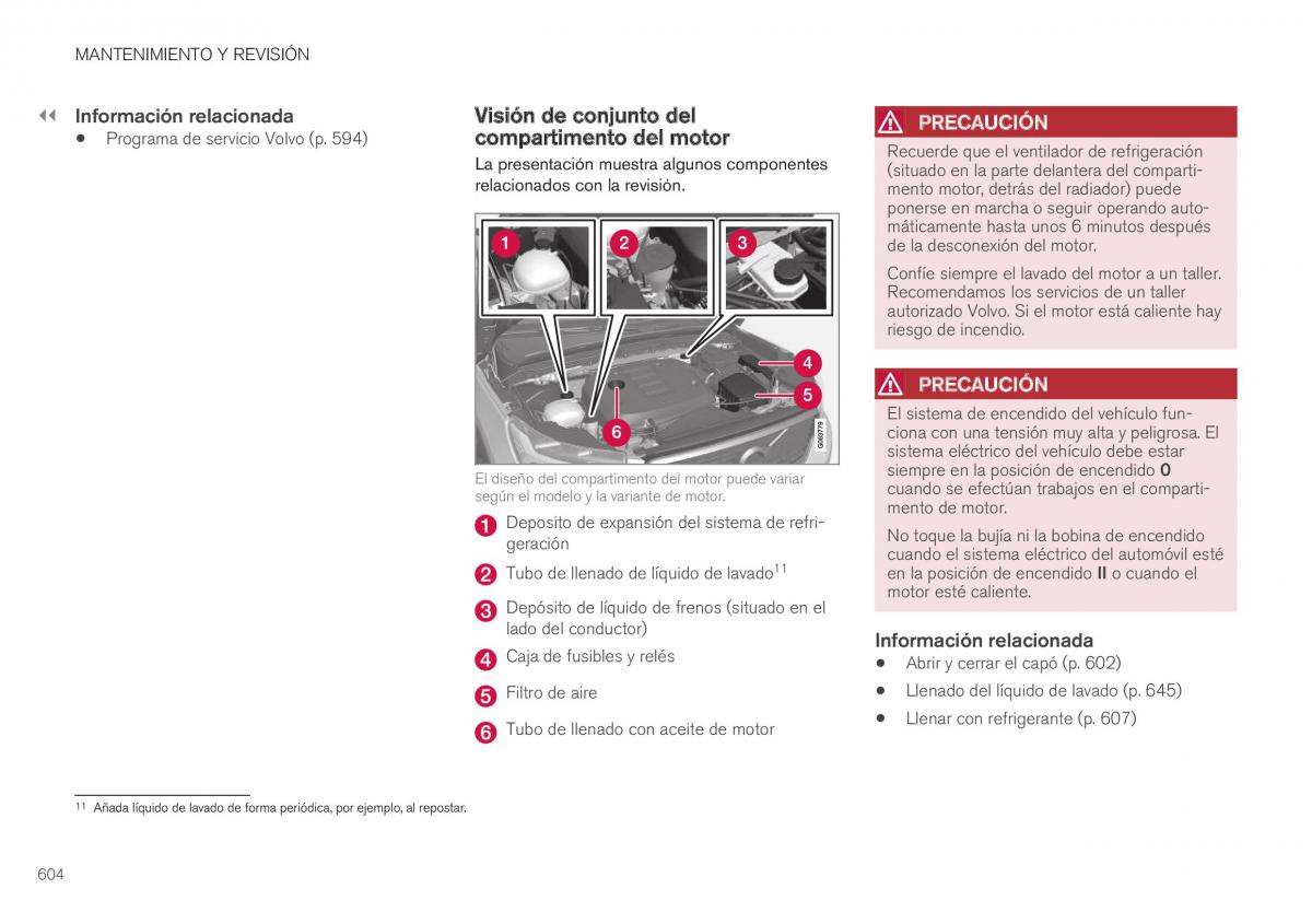 Volvo XC40 manual del propietario / page 606