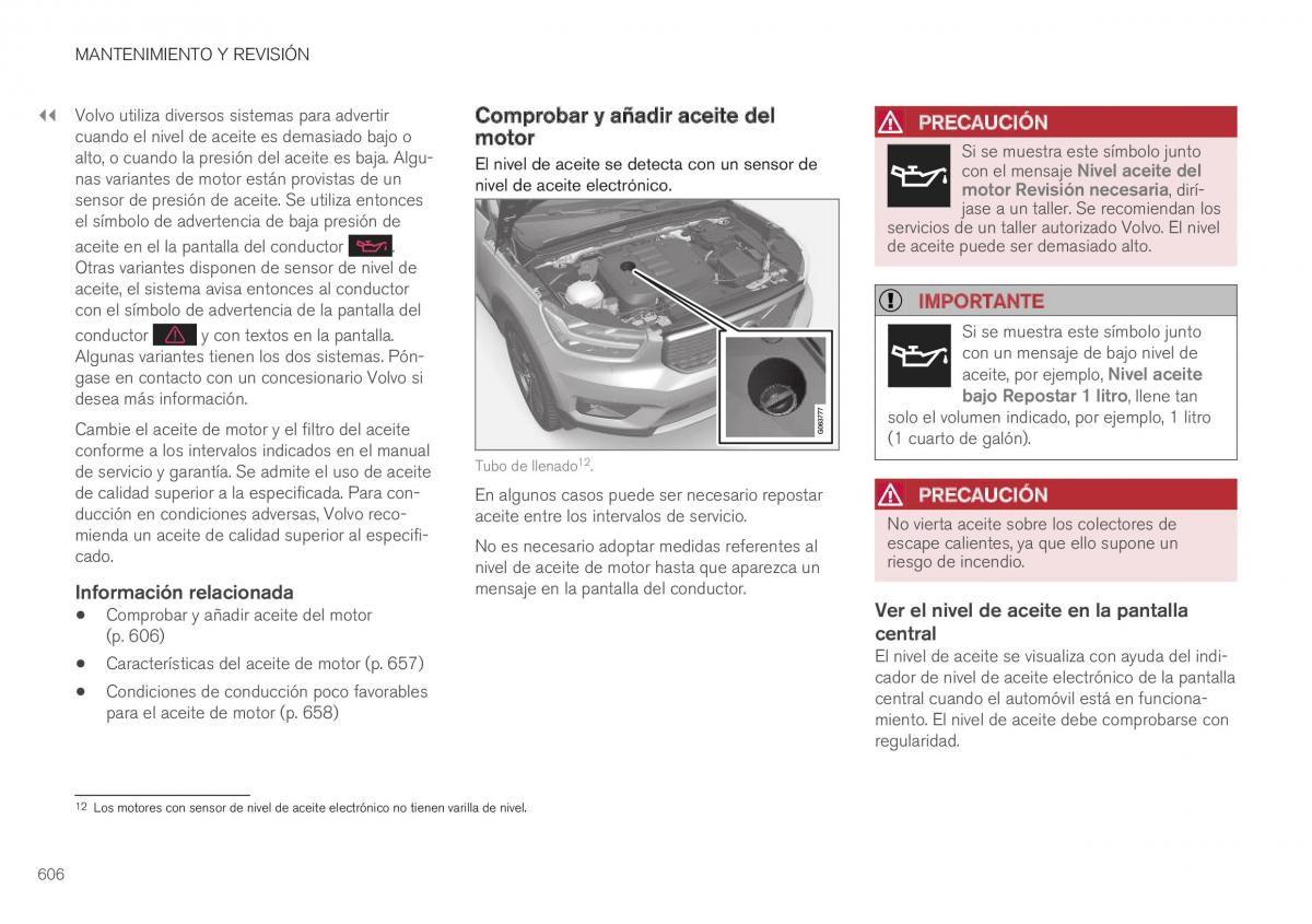 Volvo XC40 manual del propietario / page 608