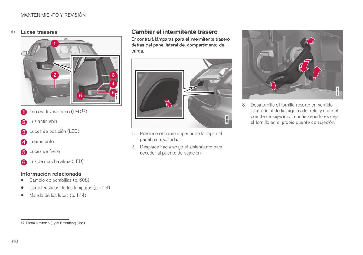 Volvo XC40 manual del propietario / page 612