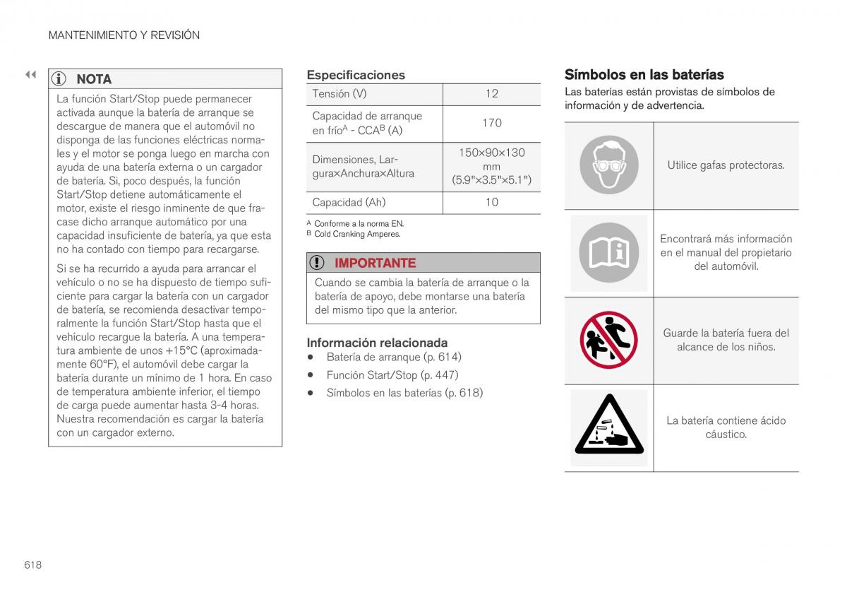 Volvo XC40 manual del propietario / page 620