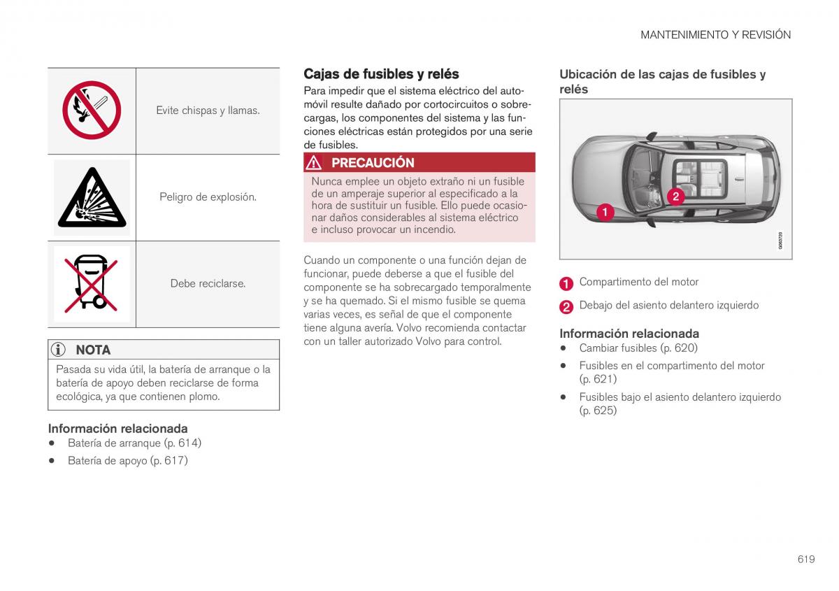 Volvo XC40 manual del propietario / page 621