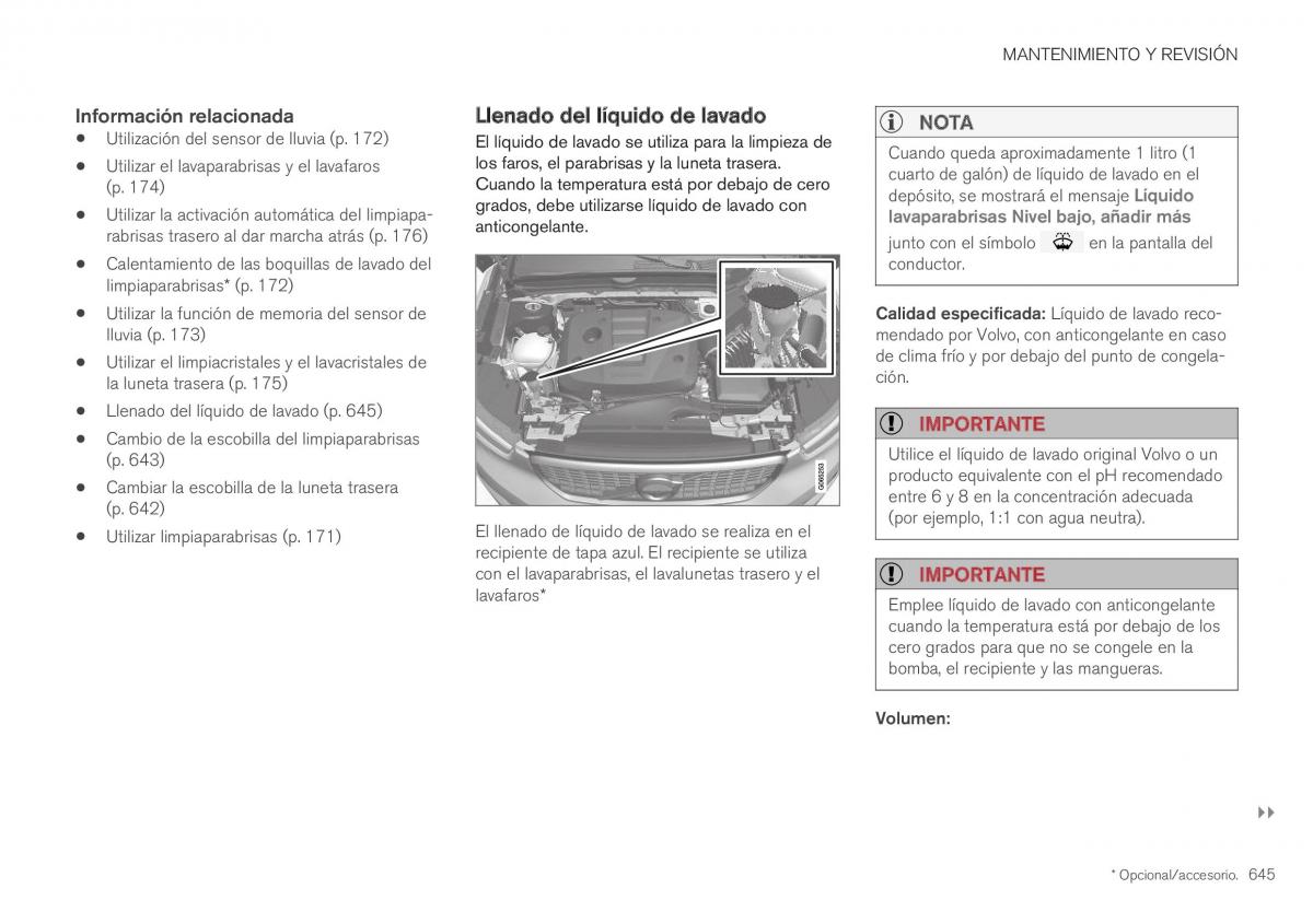 Volvo XC40 manual del propietario / page 647