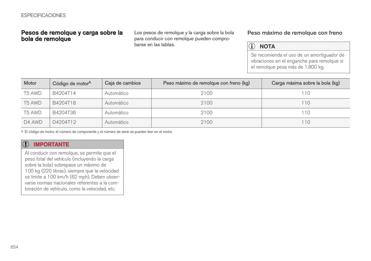 Volvo XC40 manual del propietario / page 656