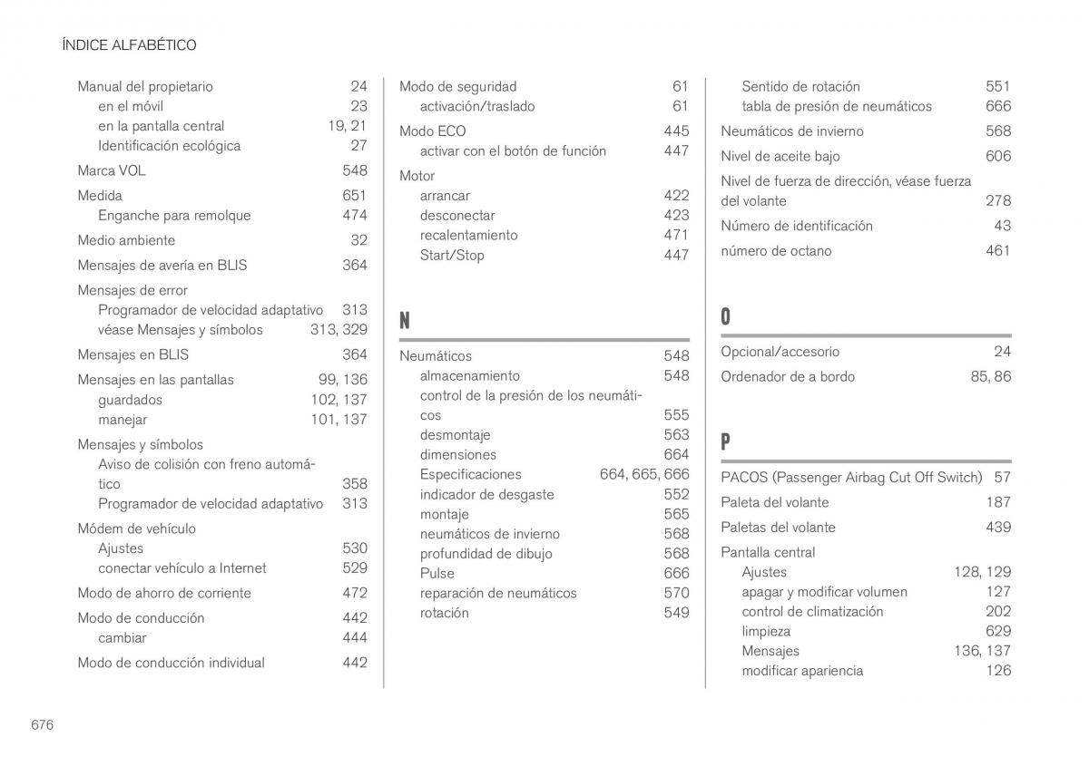 Volvo XC40 manual del propietario / page 678