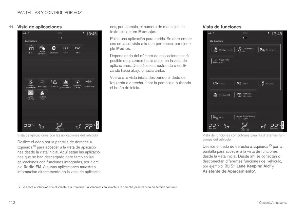 Volvo XC40 manual del propietario / page 114