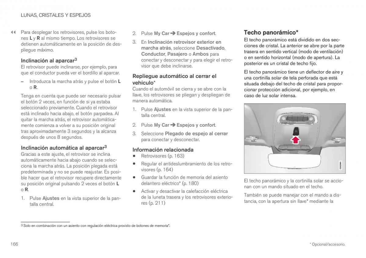 Volvo XC40 manual del propietario / page 168