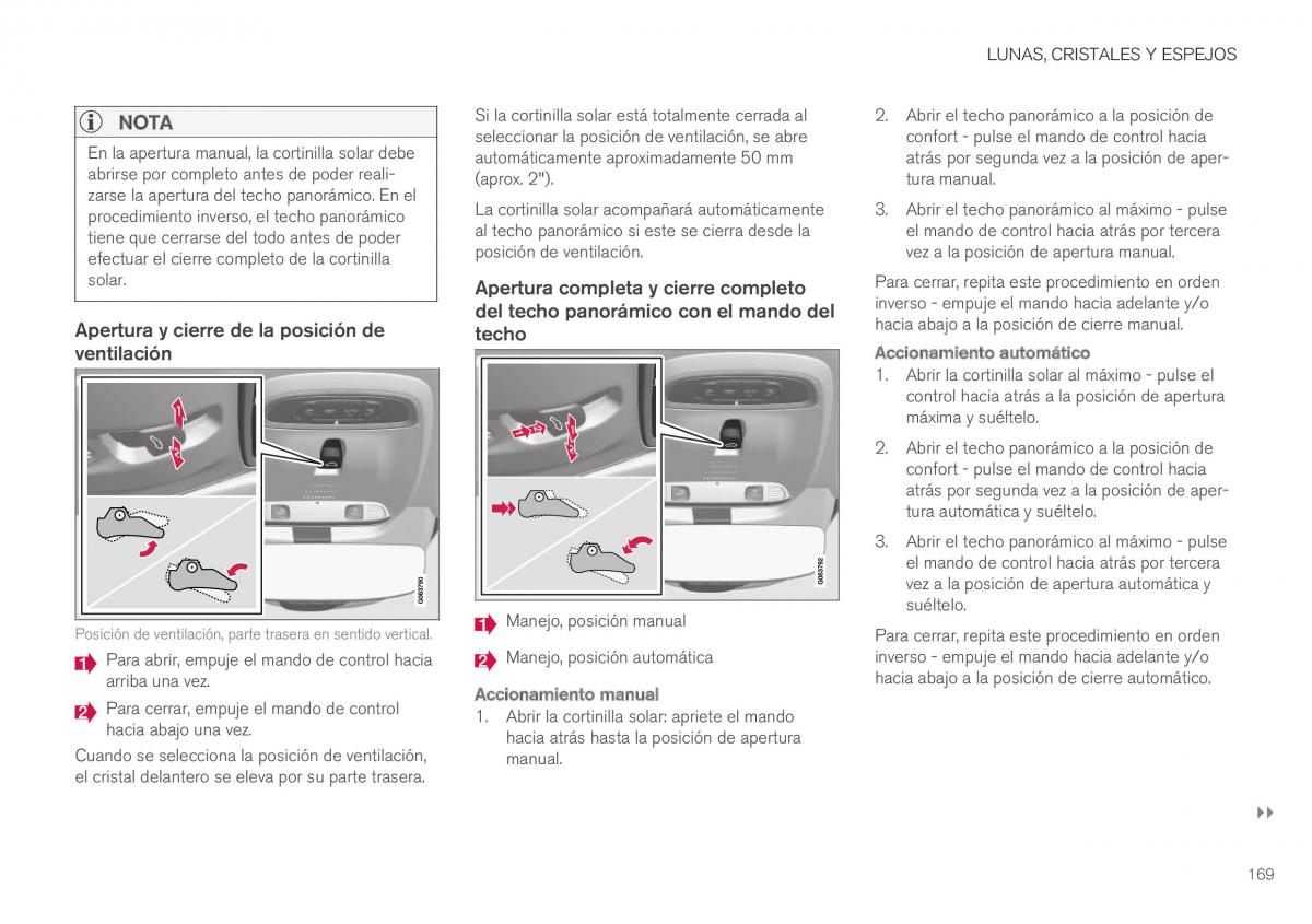 Volvo XC40 manual del propietario / page 171