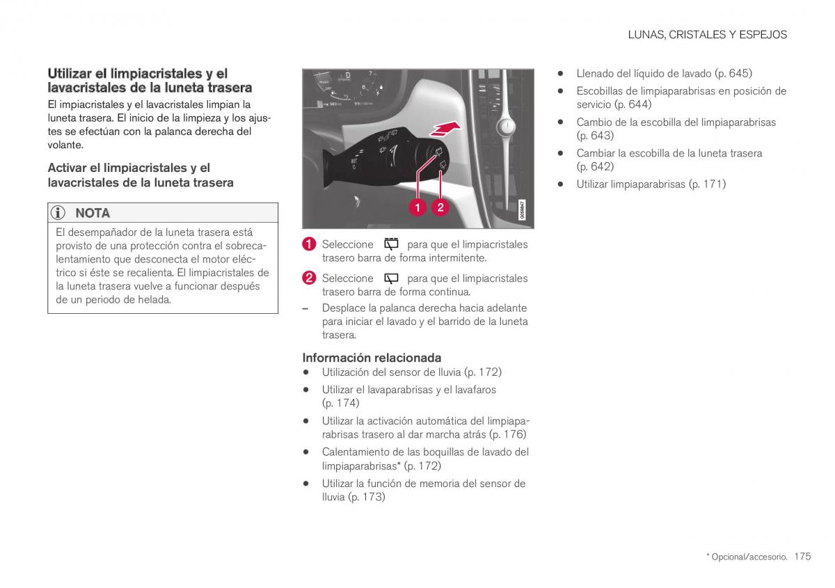 Volvo XC40 manual del propietario / page 177