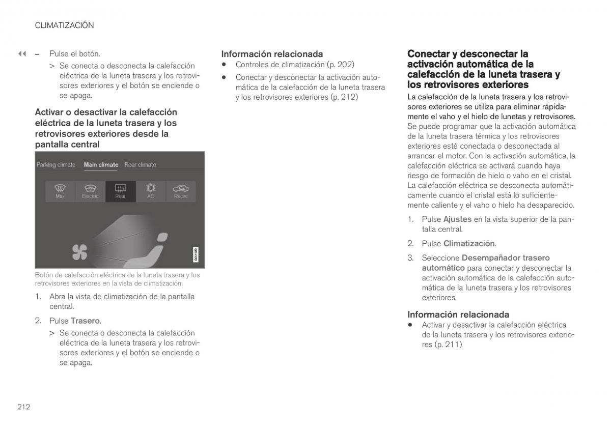 Volvo XC40 manual del propietario / page 214