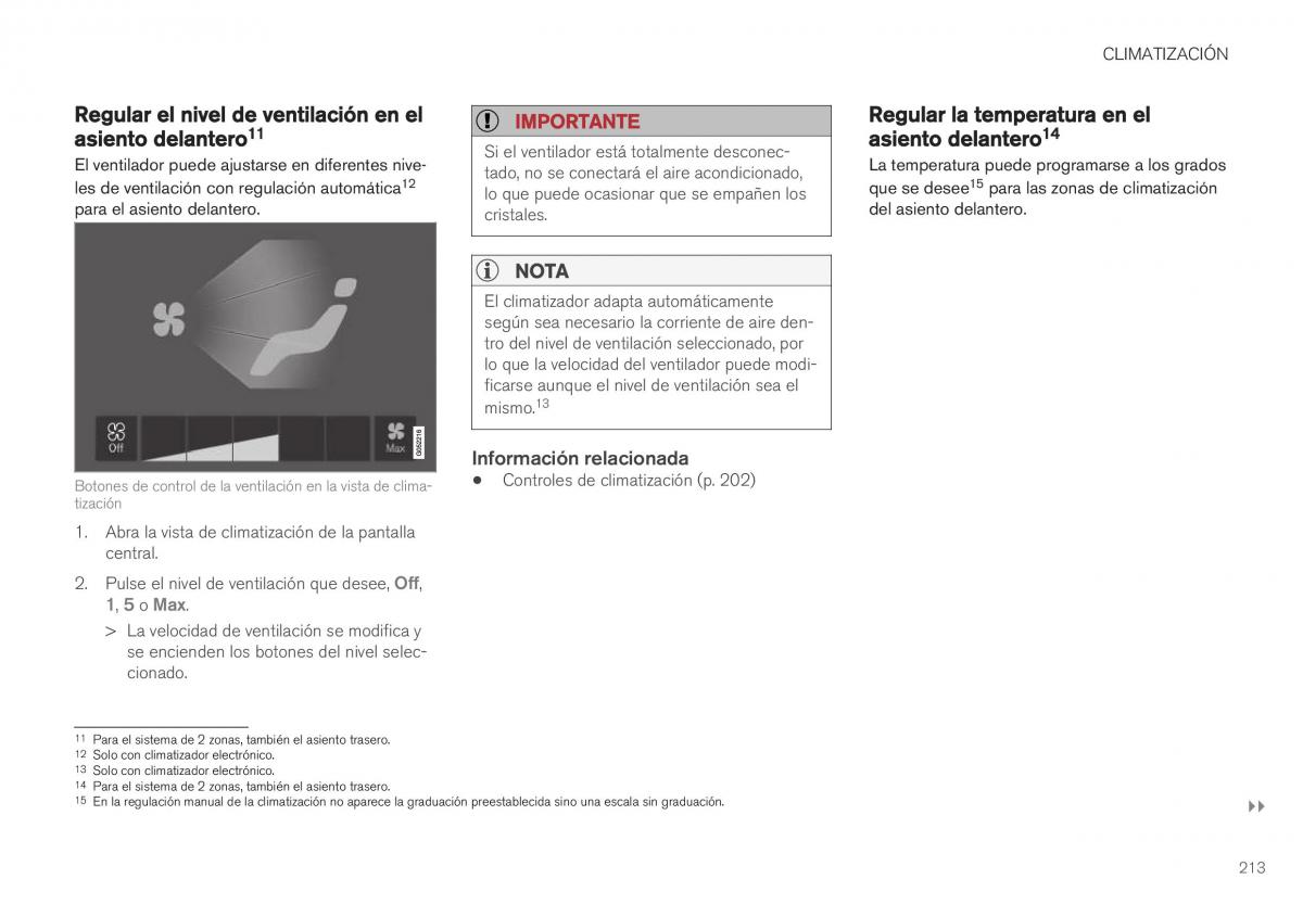 Volvo XC40 manual del propietario / page 215