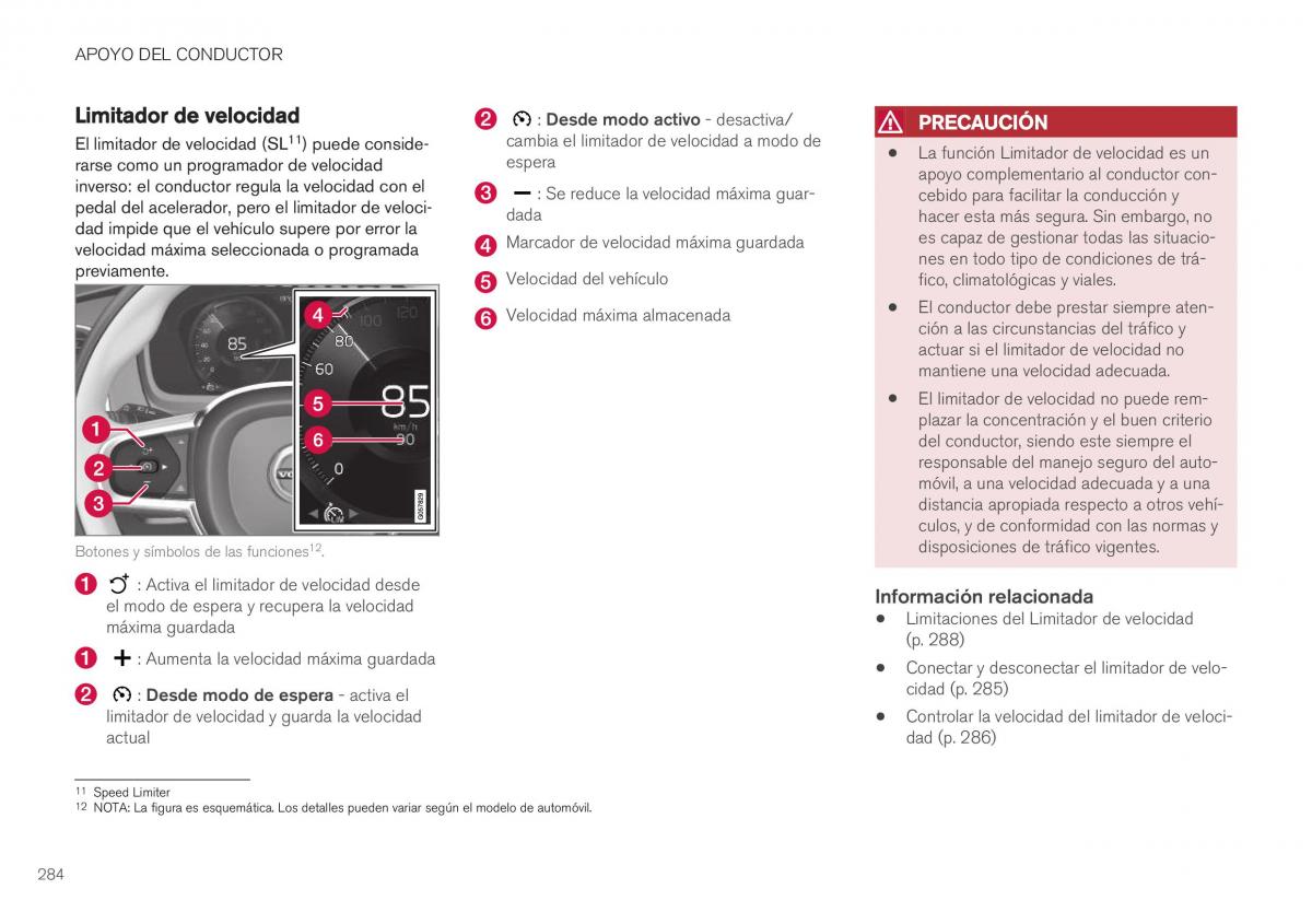 Volvo XC40 manual del propietario / page 286