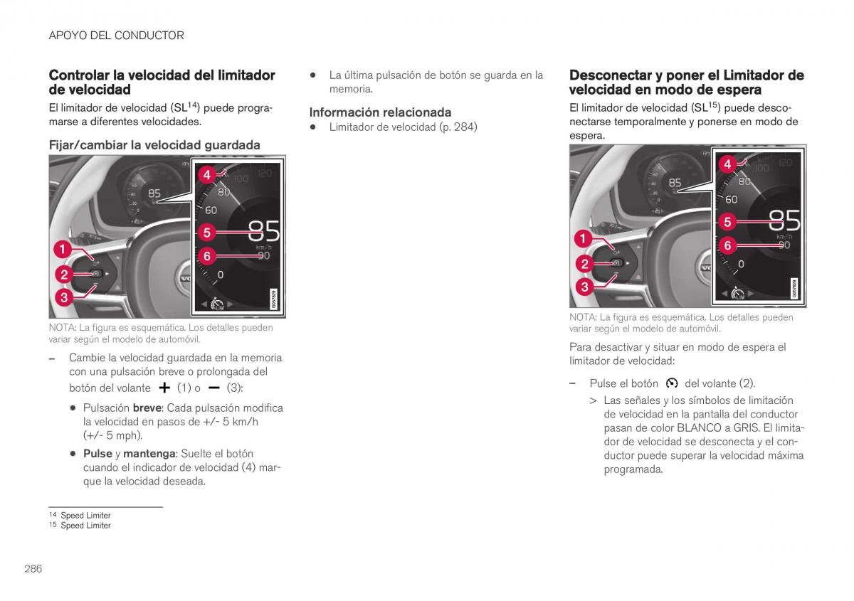 Volvo XC40 manual del propietario / page 288