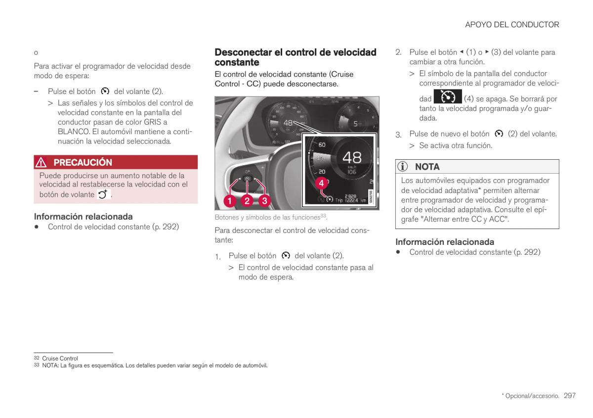 Volvo XC40 manual del propietario / page 299