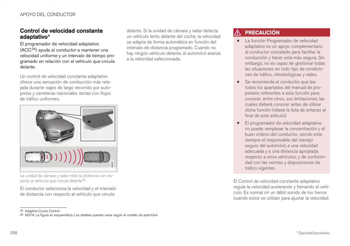 Volvo XC40 manual del propietario / page 300