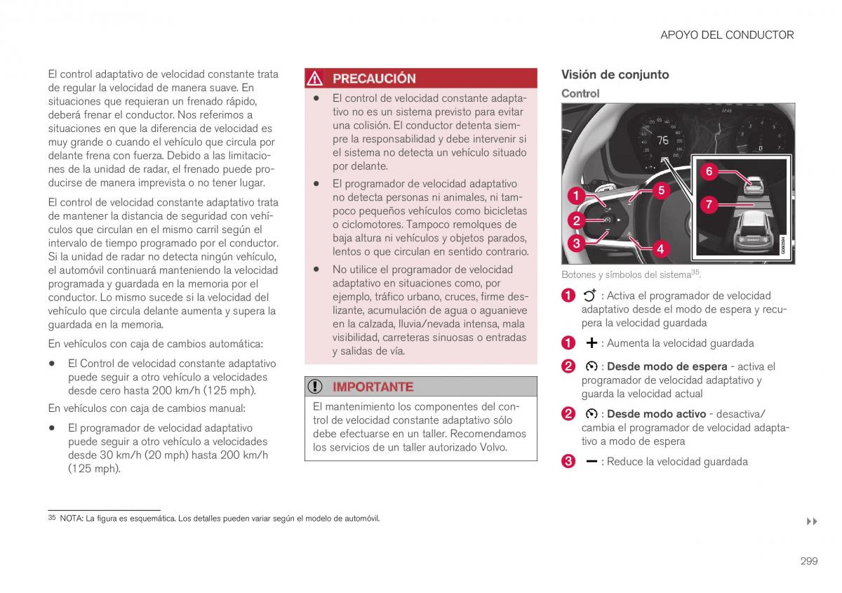 Volvo XC40 manual del propietario / page 301