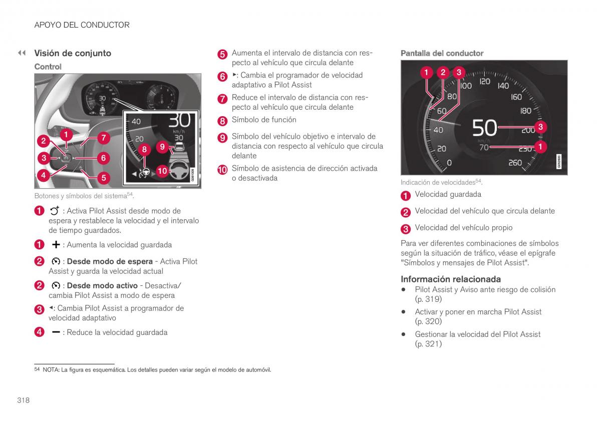 Volvo XC40 manual del propietario / page 320