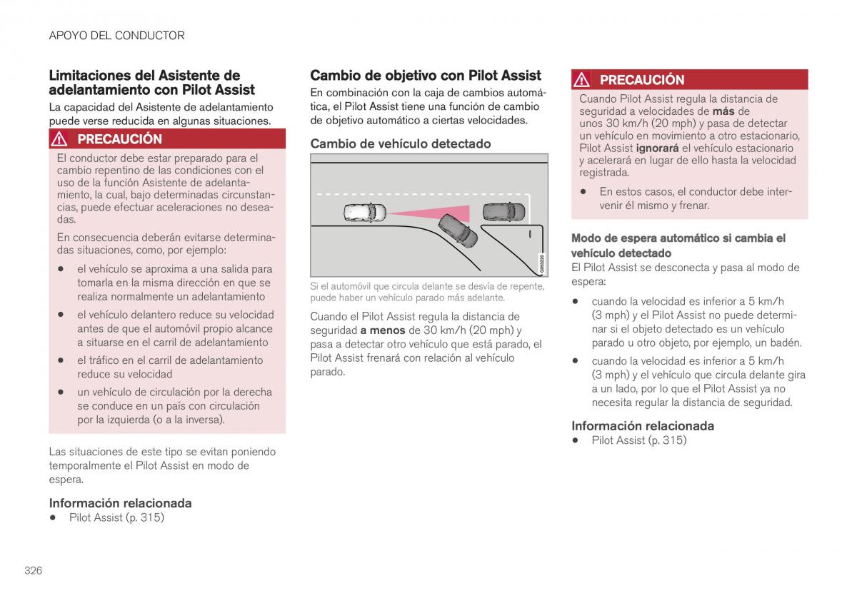 Volvo XC40 manual del propietario / page 328