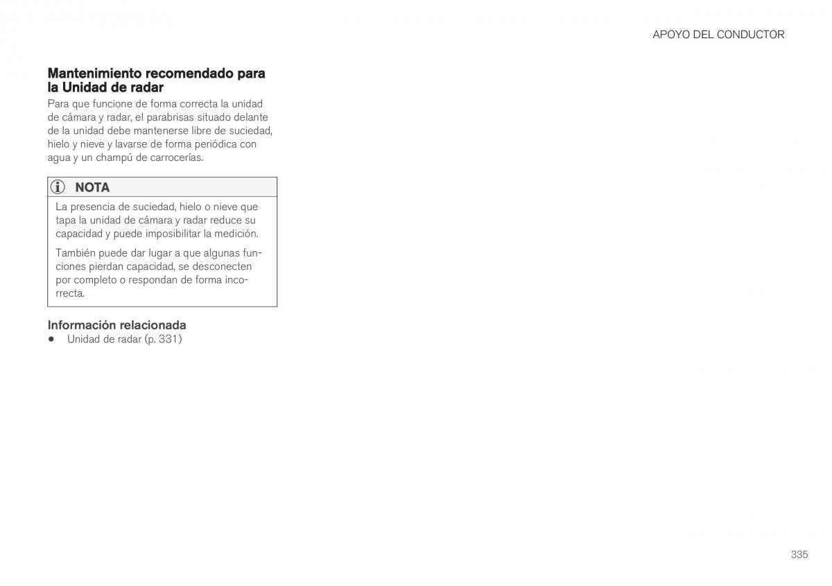 Volvo XC40 manual del propietario / page 337