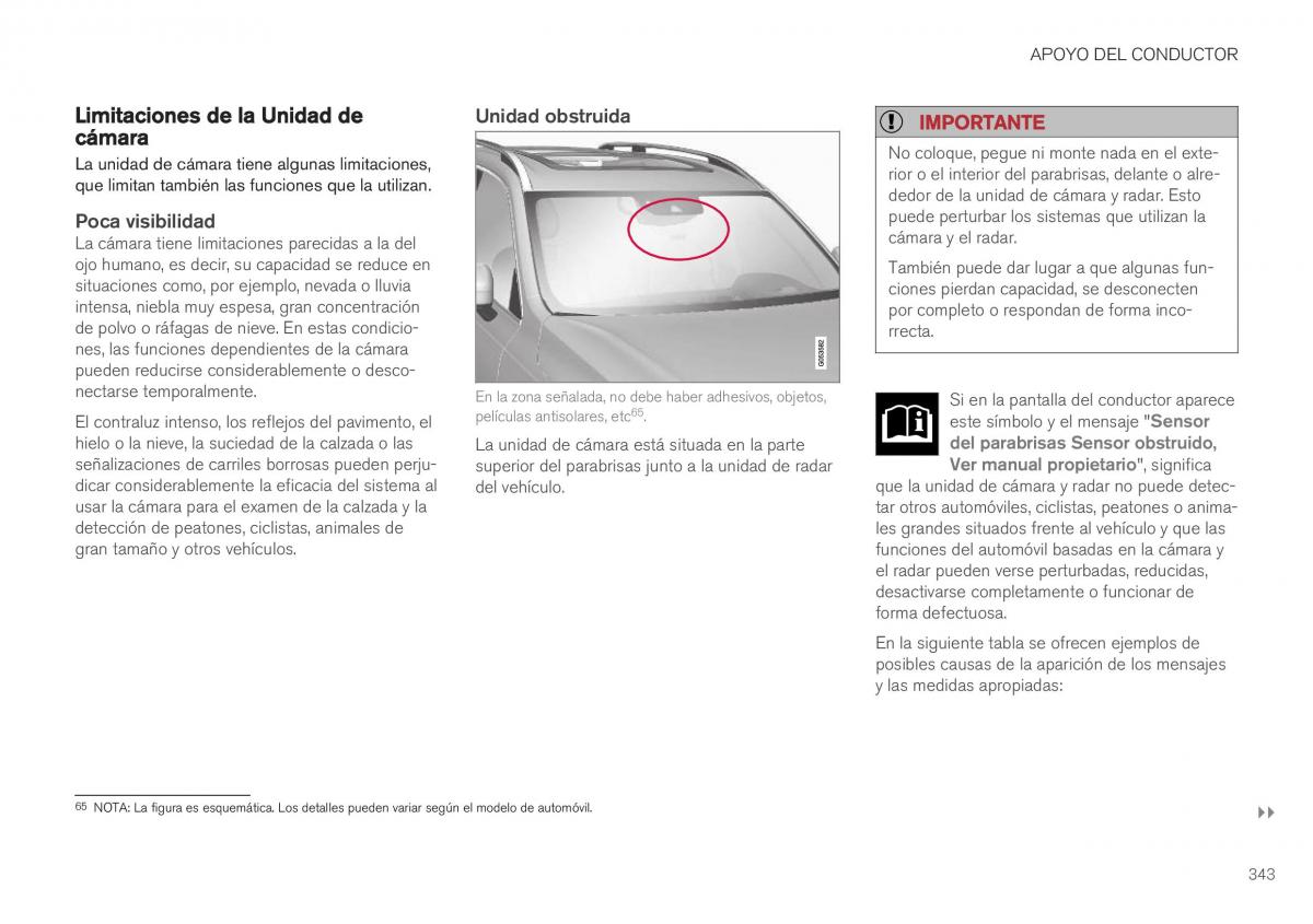 Volvo XC40 manual del propietario / page 345