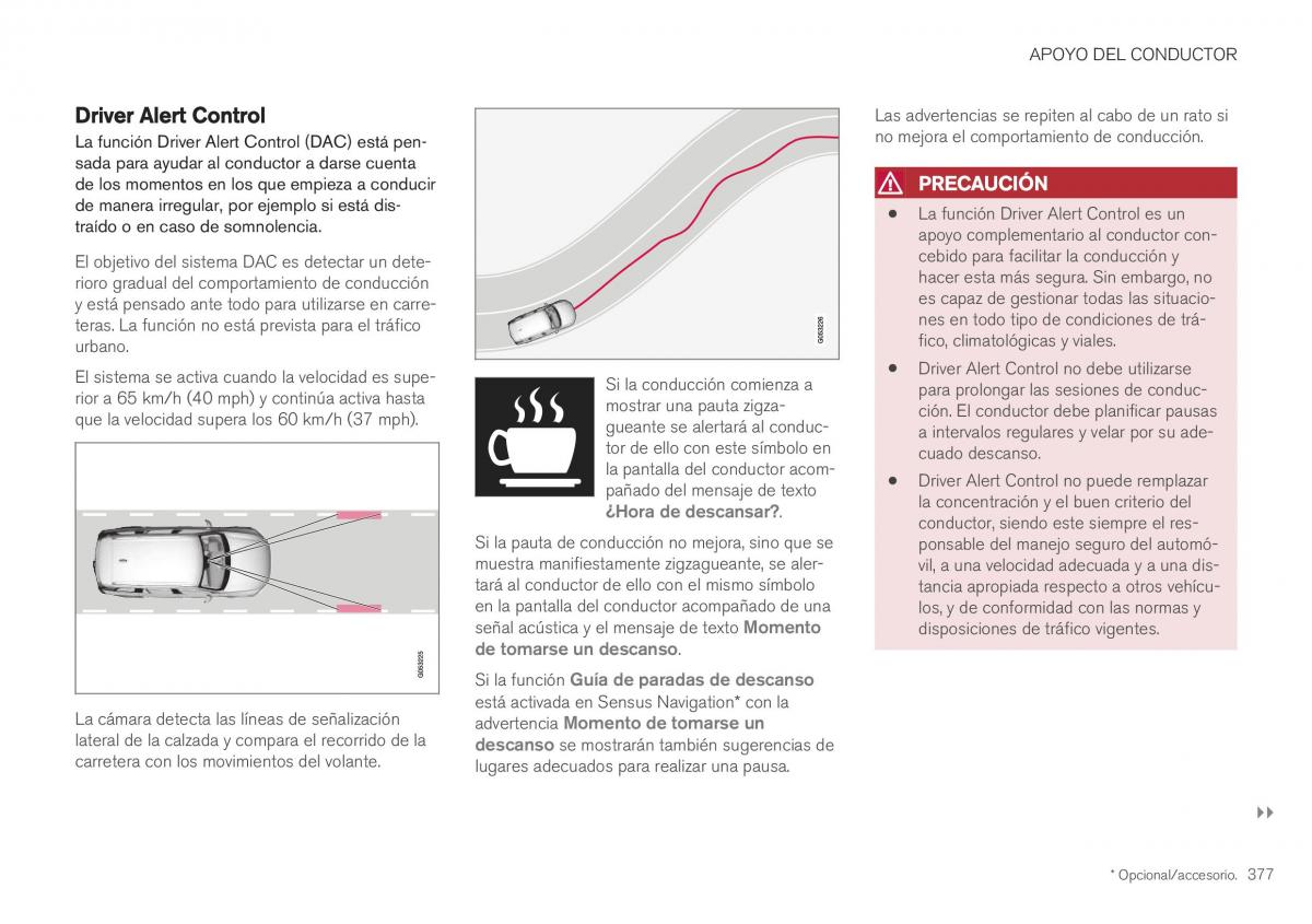 Volvo XC40 manual del propietario / page 379