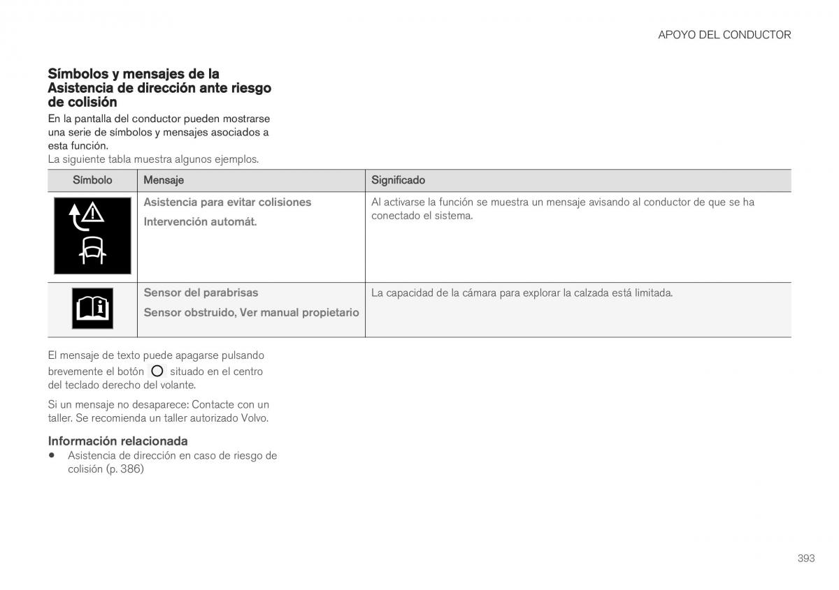 Volvo XC40 manual del propietario / page 395