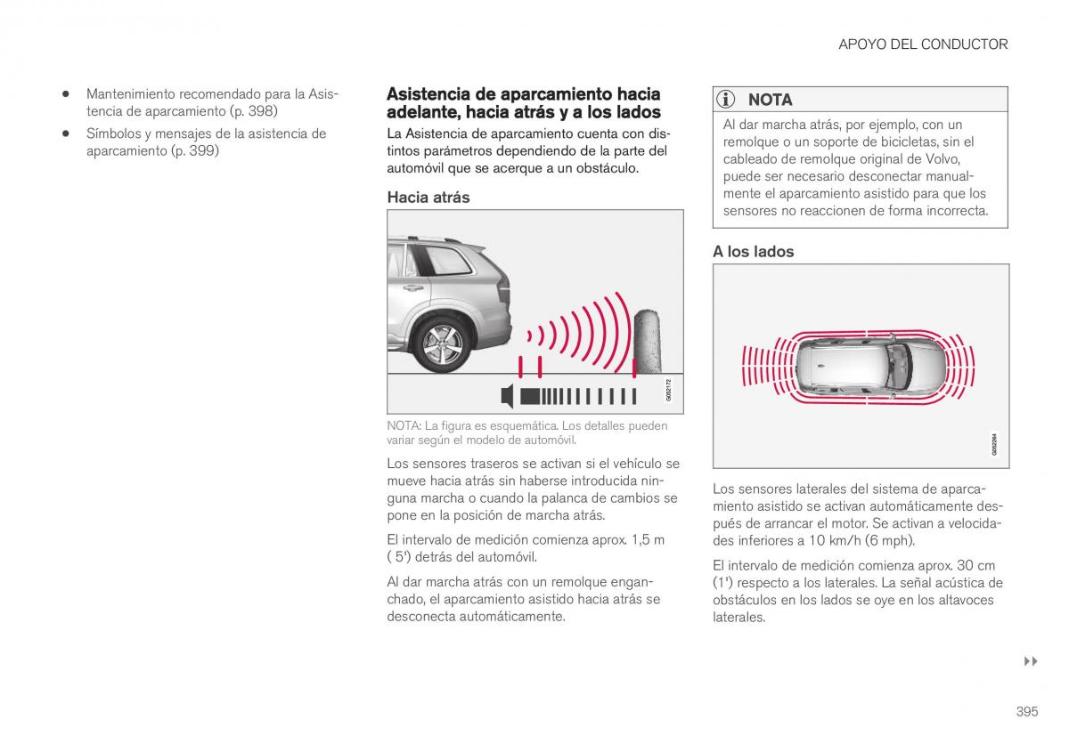 Volvo XC40 manual del propietario / page 397